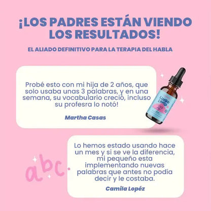 Lingo Leap™ Estimula el Habla en Semanas fácil y Rápido