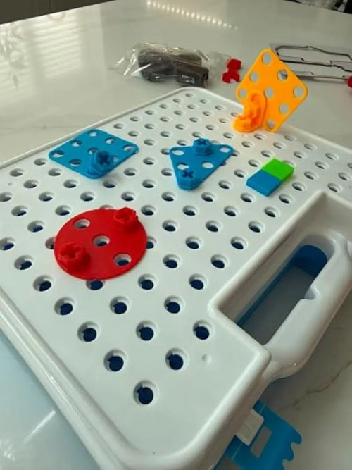 set-de-construccion-con-taladro-electrico-maletin-de-creatividad-2d-y-3d reseña_01
